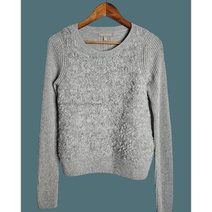 Banana Republic Italian Yarn Sweater Small Women’s Ribbed Knit Pullover -FLAW